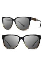 Women's Shwood 'mckenzie' 57mm Polarized Sunglasses - Black Olive/ Elm/ G15 Polar