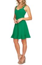 Women's Cece Sweetheart Knit Dress - Green