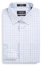 Men's Nordstrom Men's Shop Trim Fit Non-iron Plaid Dress Shirt