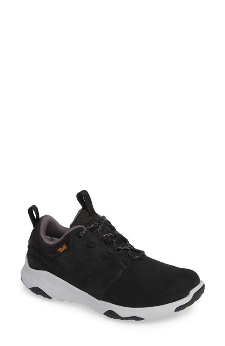 Women's Teva 'arrowood' Waterproof Sneaker .5 M - Black