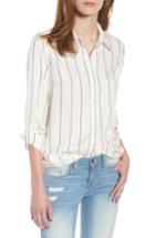 Women's Love, Fire Roll-tab Shirt - Blue