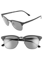 Women's Ray-ban Clubmaster 51mm Sunglasses - Shiny Black