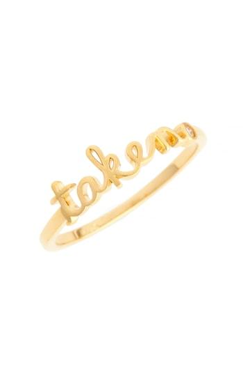 Women's Shy By Sydney Evan Taken Ring