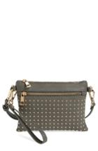 Sole Society Anita Studded Faux Leather Crossbody Bag -