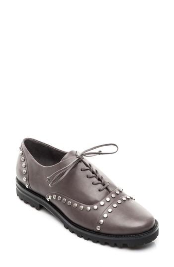 Women's Bernardo Footwear Owen Oxford .5 M - Grey