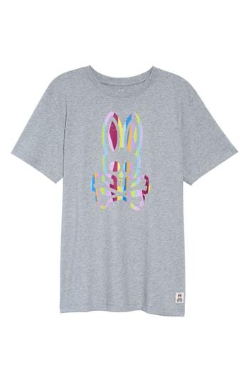 Men's Psycho Bunny Graphic T-shirt (xl) - Grey