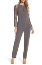 Women's Ali & Jay Magnifique Lace Inset Jumpsuit - Grey