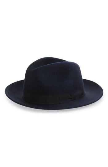 Men's Bailey Criss Wool Fedora - Blue