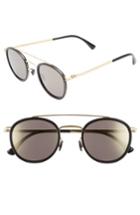 Men's Mykita Olli 47mm Aviator Sunglasses - Glossy Gold/ Black