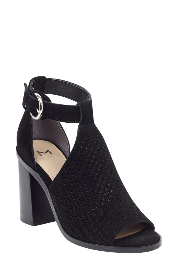 Women's Marc Fisher D Vixen Sandal, Size 5 M - Black