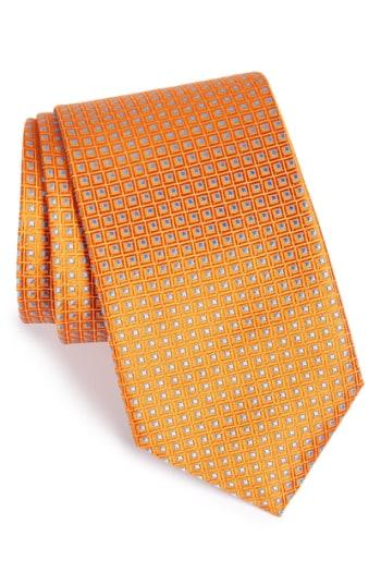Men's John W. Nordstrom 'beckham' Check Silk Tie