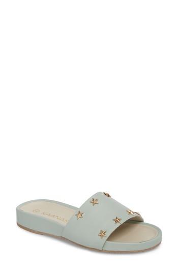 Women's Kaanas Bodrum Slide Sandal M - Green