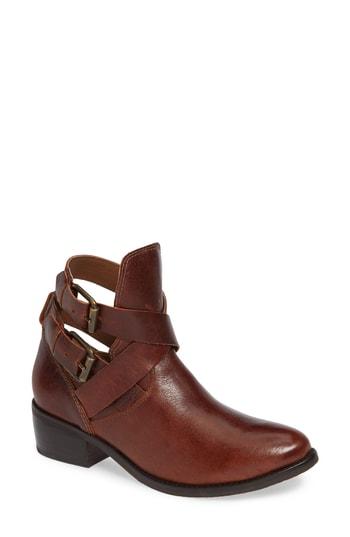 Women's Matisse Raider Wraparound Strappy Bootie M - Brown