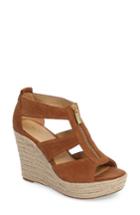 Women's Michael Michael Kors 'damita' Wedge Sandal .5 M - Brown