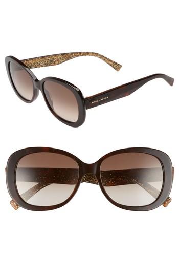 Women's Marc Jacobs 56mm Butterfly Sunglasses -