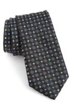 Men's Nordstrom Men's Shop Coventry Neat Silk Tie, Size - Black
