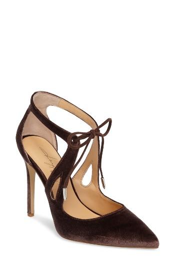 Women's Daya By Zendaya 'aaron' Pointy Toe Pump .5 M - Brown
