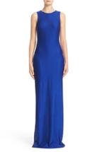 Women's St. John Collection Shimmer Rumba Sleeveless Column Gown