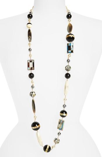 Women's Tory Burch Long Beaded Necklace