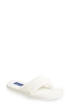 Women's Tempur-pedic 'airsock' Thong Slipper M - White