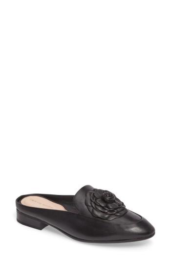 Women's Taryn Rose Dimensional Flower Mule M - Black