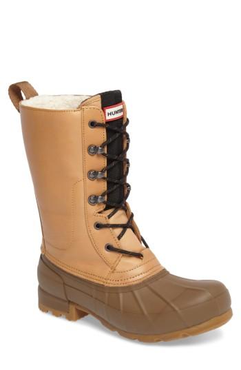 Men's Hunter Original Pac Waterproof Boot M - Beige