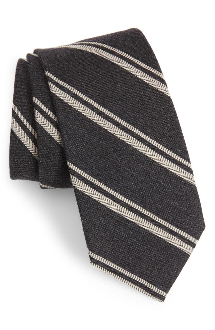 Men's Bonobos Dornach Stripe Wool & Silk Tie