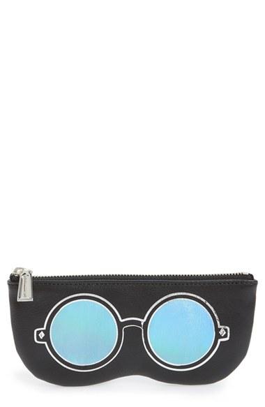 Rebecca Minkoff 'mirrored Sunnies' Pouch - Black