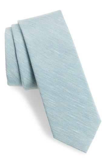 Men's Calibrate Marcus Solid Cotton Blend Tie