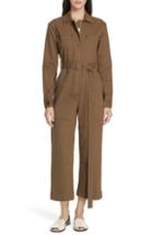 Women's Proenza Schouler Pswl Stretch Twill Utility Jumpsuit - Green