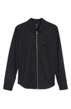 Men's Rvca Rex Shirt Jacket, Size - Black