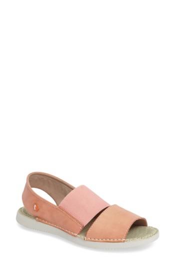 Women's Softinos By Fly London Tai Sandal .5-7us / 37eu - Orange