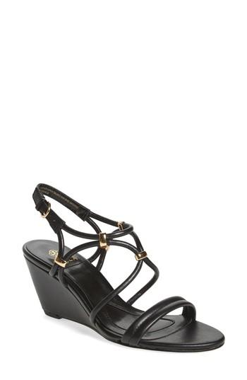 Women's Isola Farah Wedge Sandal .5 M - Black