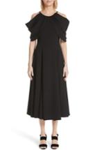 Women's Rejina Pyo Sasha Cold Shoulder Dress Us / 6 Uk - Black
