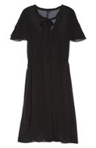 Women's Knot Sisters Last Call Midi Dress - Black