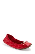 Women's Me Too Brielle Flat M - Red