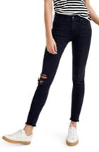 Petite Women's Madewell 9-inch High Waist Skinny Jeans - Black