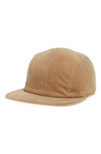 Men's Saturdays Nyc Russel Baseball Cap - Brown