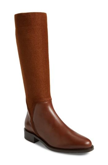 Women's Aquatalia Nicolette Weatherproof Knee High Boot .5 M - Brown