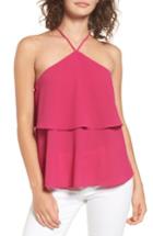 Women's Love, Fire Tiered Halter Top - Pink