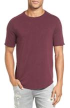 Men's W.r.k Douglas Cotton Blend T-shirt - Burgundy