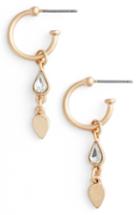 Women's Treasure & Bond Teardrop Charm Drop Earrings