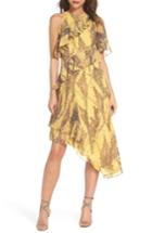 Women's Keepsake The Label Asymmetric Ruffle Dress - Yellow
