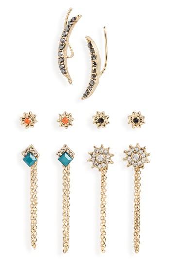 Women's Topshop Five-pack Earrings
