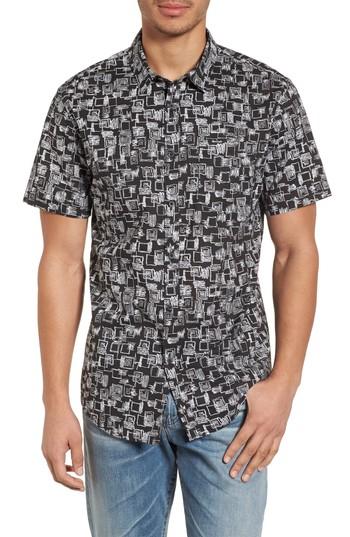 Men's Billabong Sundays Mini Short Sleeve Shirt - Black