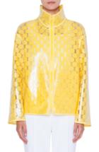 Women's Akris Punto Punto Lace Rain Jacket - Yellow