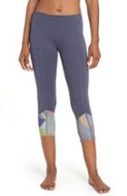 Women's Zella Re-center Crop Recycled Leggings, Size - Grey