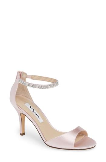 Women's Nina Volanda Ankle Strap Sandal .5 M - Pink