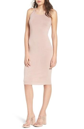 Women's Leith Melange Body-con Dress - Pink