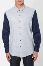 Men's 7 Diamonds 'waveforms' Trim Fit Short Sleeve Print Woven Shirt